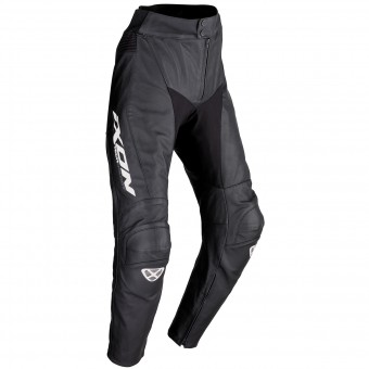 Motorcycle Trousers Ixon Fueller 2.0 Black White Pant