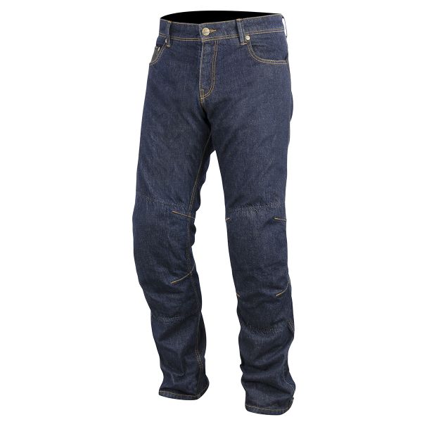 Motorcycle Trousers Alpinestars Hellcat Tech Denim Blue