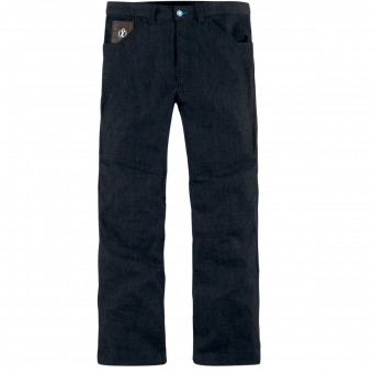 Motorcycle Trousers ICON Hooligan Denim Dark Blue