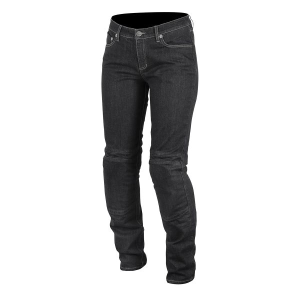 Motorcycle Trousers Alpinestars Kerry Tech Denim Black