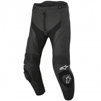 Motorcycle Trousers Alpinestars Missile Airflow Leather Black