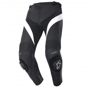 Motorcycle Trousers Alpinestars Missile Black White Grey