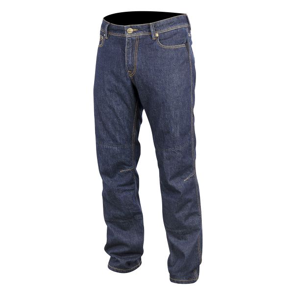 Motorcycle Trousers Alpinestars Outcast Tech Denim Blue