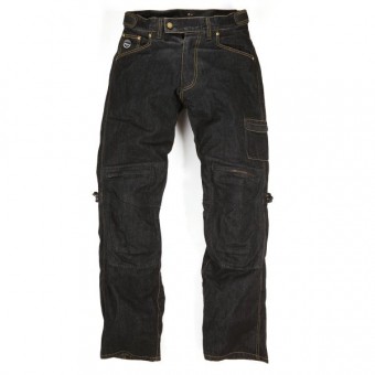 Motorcycle Trousers Helstons Pick Up Kevlar Waterproof Black
