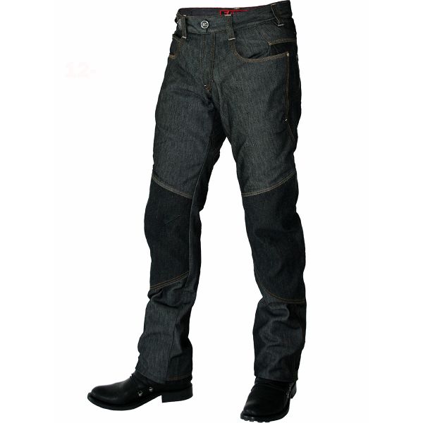 Motorcycle Trousers Esquad Polynium Black