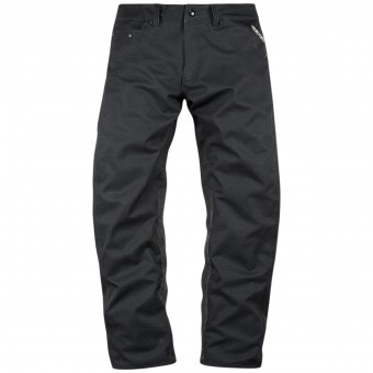 Motorcycle Trousers ICON Raiden UX Waterproof Pant Black