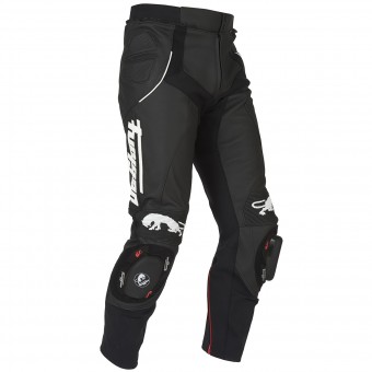 Motorcycle Trousers Furygan Raptor Black White Pant