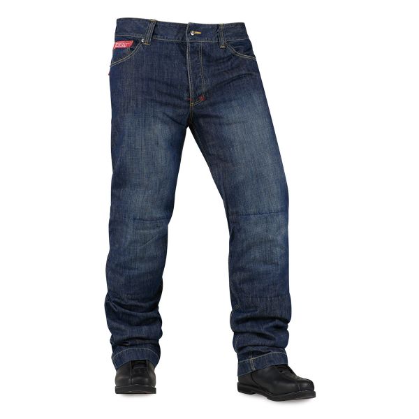 Motorcycle Trousers ICON Strongarm 2 Blue