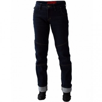 Motorcycle Trousers Esquad Telma Raw Blue