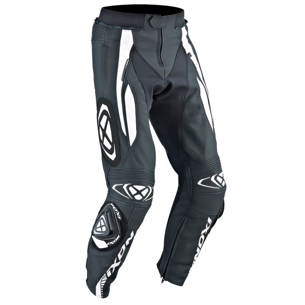 Motorcycle Trousers Ixon Vortex Pant Black White