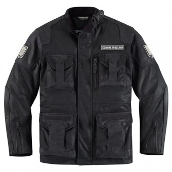 Motorcycle Coats ICON Beltway Resin Black