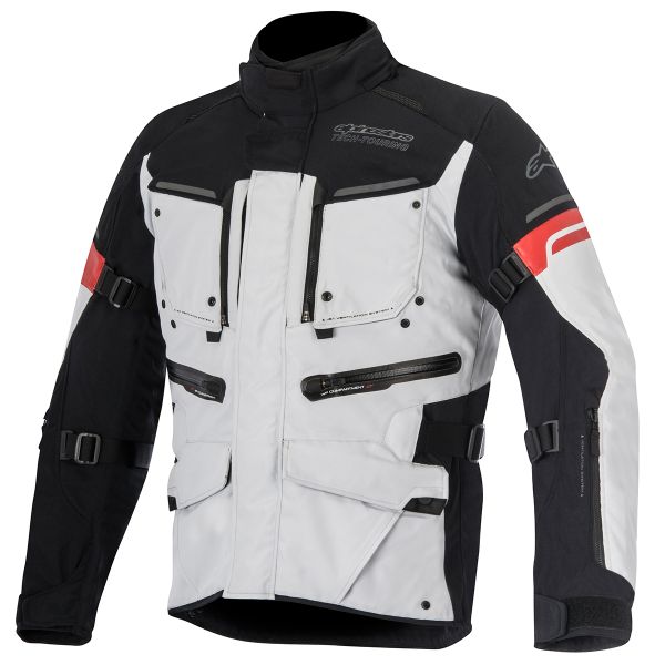 Motorcycle Coats Alpinestars Valparaiso 2 Light Gray