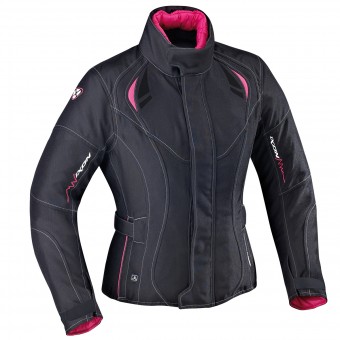 Motorcycle Coats Ixon Alhena HP Black Fuchsia