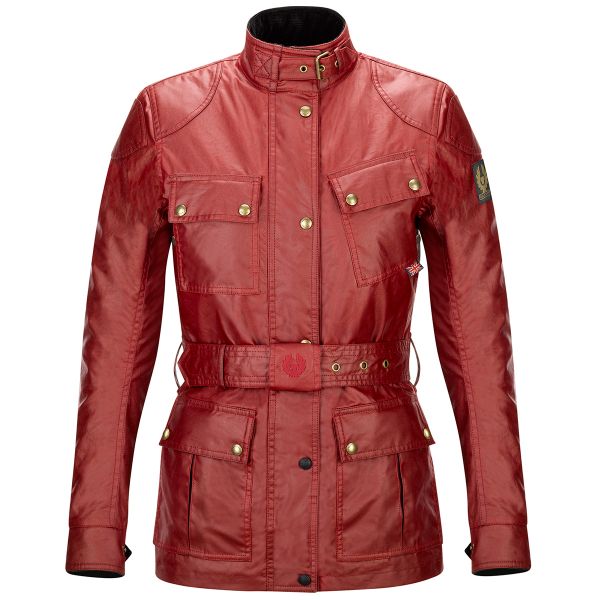Motorcycle Coats Belstaff Classic Trophy Lady Red