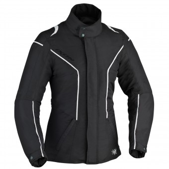 Motorcycle Coats Ixon Comtesse Black White