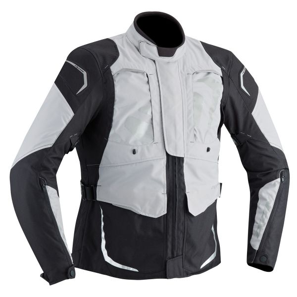 Motorcycle Jackets Ixon Cross Air Grey Black