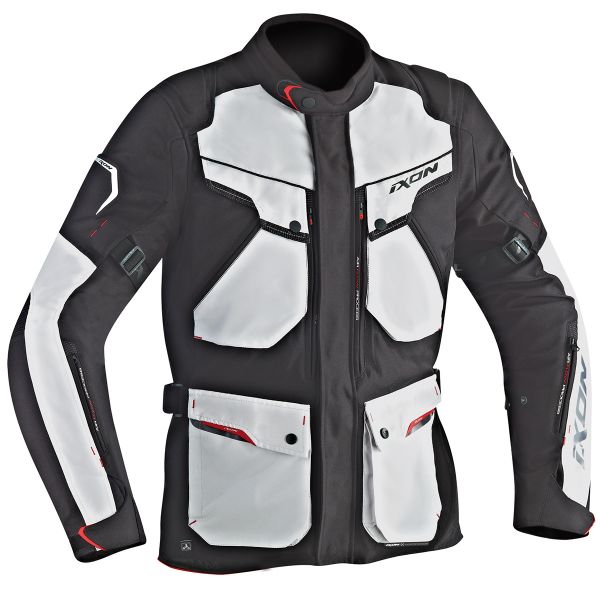 Motorcycle Coats Ixon Crosstour HP Black Grey