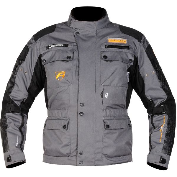 Motorcycle Coats Akito Desert Charcoal
