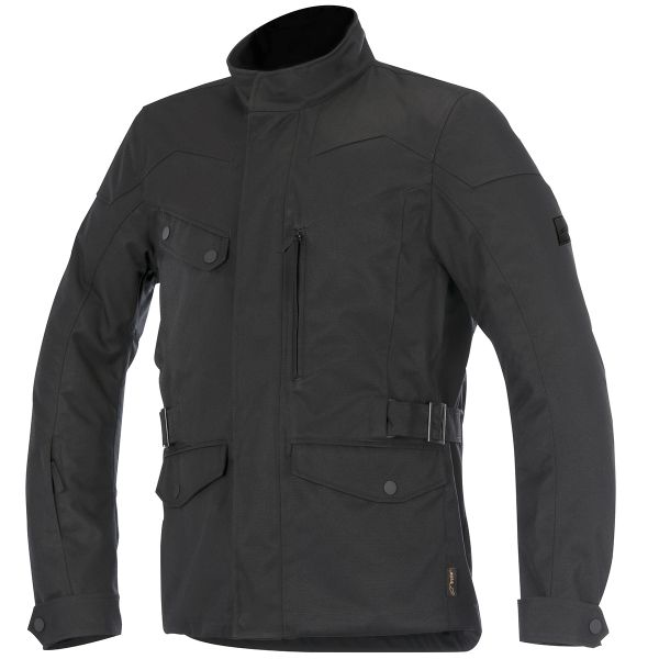 Motorcycle Jackets Alpinestars Duval Drystar Black Motorcycle Jackets Alpinestars Duval Drystar Black