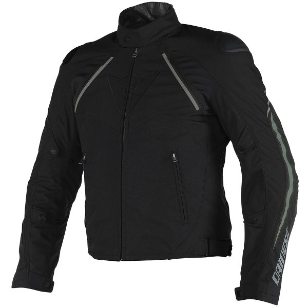 Motorcycle Coats Dainese Hawker D-Dry Black Ebony Motorcycle Coats Dainese Hawker D-Dry Black Ebony
