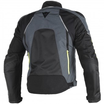 Dainese Hawker D-Dry Black Ebony Yellow Fluo