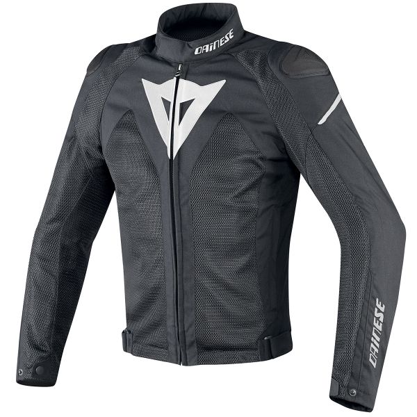 Motorcycle Jackets Dainese Hyper Flux D-Dry Black White
