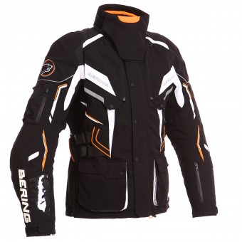 Motorcycle Jackets Bering Komodo Black White Oran