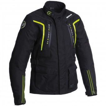 Motorcycle Coats Bering Ralf Black Fluoro
