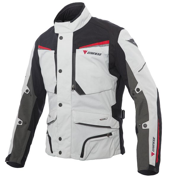 Motorcycle Coats Dainese Sandstorm Gore-Tex Grey Black Red