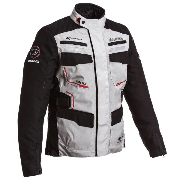 Motorcycle Coats Bering Shield Gore-Tex Black Grey