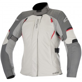 Motorcycle Jackets Alpinestars Stella Ares Gore-Tex Light Grey
