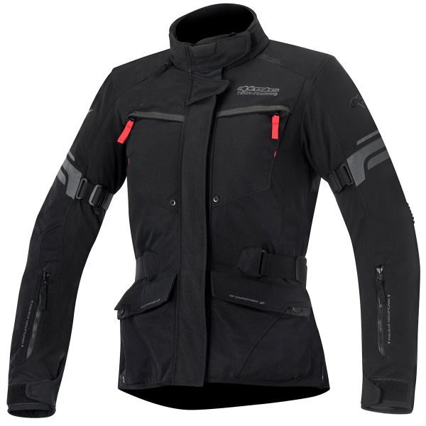Motorcycle Coats Alpinestars Stella Valparaiso 2 Black Motorcycle Coats Alpinestars Stella Valparaiso 2 Black