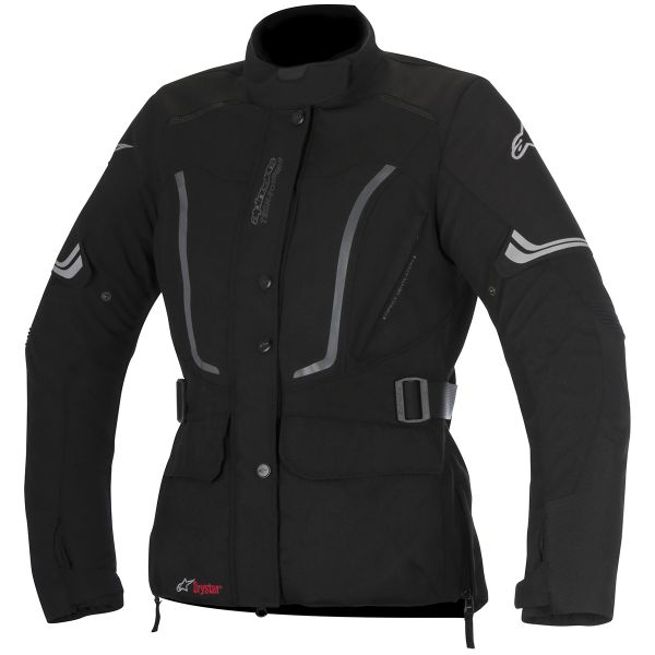 Motorcycle Coats Alpinestars Stella Vence Drystar Black