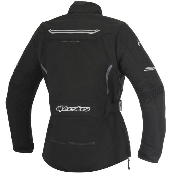 Motorcycle coat Alpinestars Stella Vence Drystar Black ready to ship iCasque