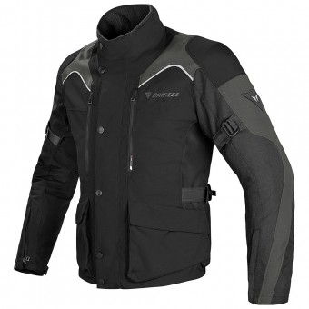 Motorcycle Coats Dainese Tempest D-Dry Black Dark Grey