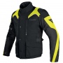 Motorcycle Coats Dainese Tempest D-Dry Black Yellow Fluo