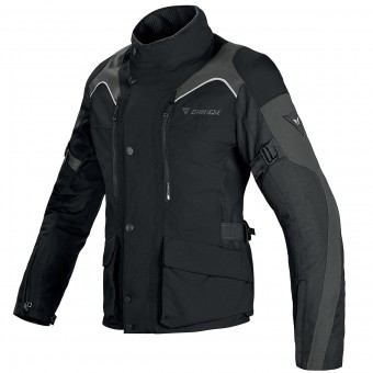 Motorcycle Coats Dainese Tempest Lady D-Dry Black Dark Grey