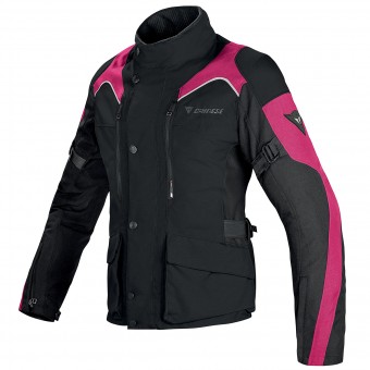 Motorcycle Coats Dainese Tempest Lady D-Dry Black Fuschia