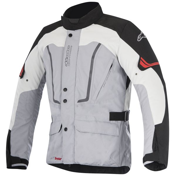 Motorcycle Coats Alpinestars Vence Drystar Grey Black