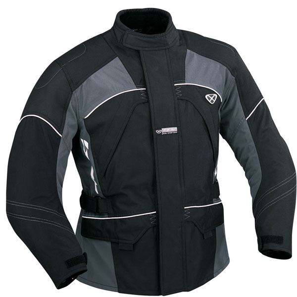 Motorcycle Coats Ixon Fire Black Grey