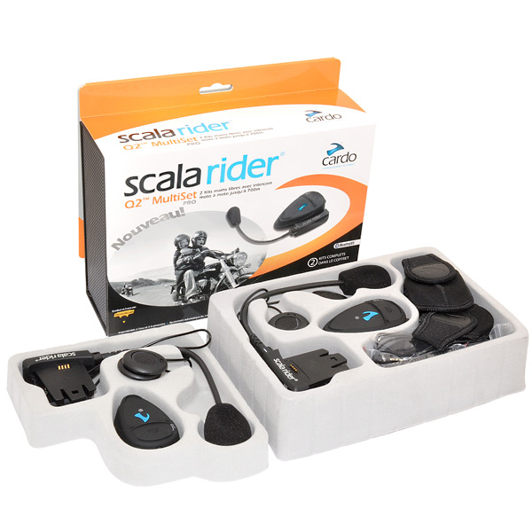 Intercom Systems Cardo Scala Rider Q2 Multiset