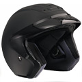 Open Face HJC AC3 Black Mat