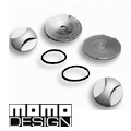 Helmet Spares Momo Design Mounting Kit Complet MOMO Design Fighter - Komposit