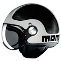 Open Face Momo Design Komposit Carbon Quartz Black