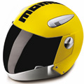 Full Face Momo Design Devil Yellow