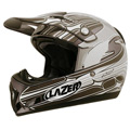 Motocross Lazer MX6 LTD Chrome Grey