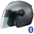 Open Face Nolan N42E Classic N-COM Flat Artic Grey 8