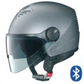 Open Face Nolan N32 Classic N-com Flat Artic Grey 31
