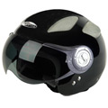 Motorcycle Helmet Nitro X537 Mono Black Metal (00)