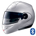 Flip Up Nolan N102 N-COM Special Silver 60